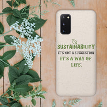 Load image into Gallery viewer, Sustainability is a Way of Life - Biodegradable Case - GMD Boutique