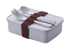 Load image into Gallery viewer, Lunch Box Bamboo Fiber Microwave Oven Bento - GMD Boutique