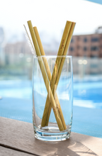 Load image into Gallery viewer, Bamboo Straws Pack of 4 - GMD Boutique