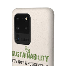Load image into Gallery viewer, Sustainability is a Way of Life - Biodegradable Case - GMD Boutique