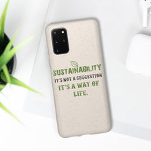 Load image into Gallery viewer, Sustainability is a Way of Life - Biodegradable Case - GMD Boutique