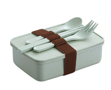 Load image into Gallery viewer, Lunch Box Bamboo Fiber Microwave Oven Bento - GMD Boutique