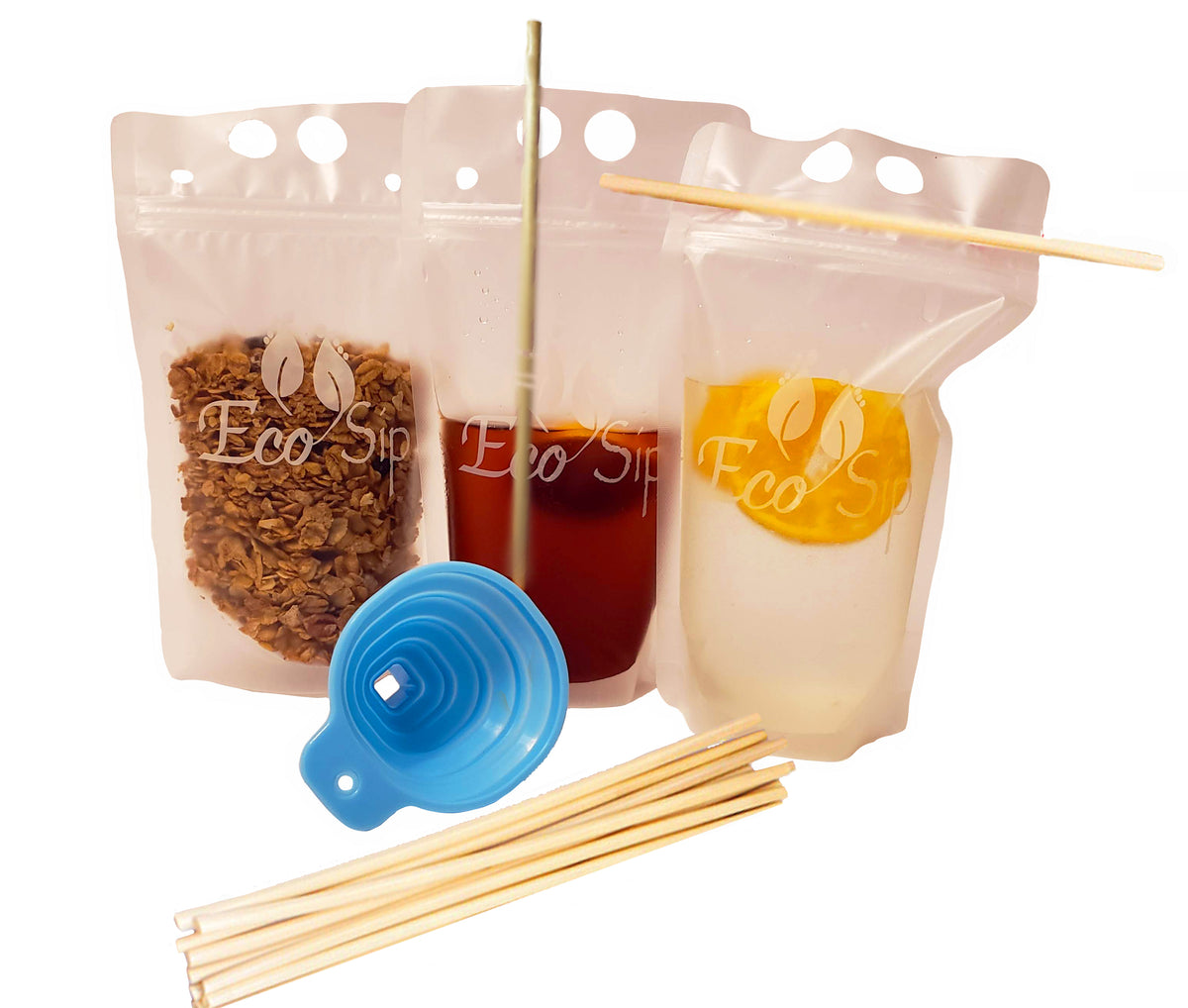 Wholesale Reusable Stand Up Plastic Drink Pouches For Freezing