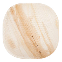 Load image into Gallery viewer, Palm Leaf Plates Square Dinner ALL SIZES Plates 4"-10" Inch (Set of 100/50/25) - GMD Boutique
