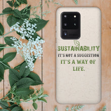 Load image into Gallery viewer, Sustainability is a Way of Life - Biodegradable Case - GMD Boutique