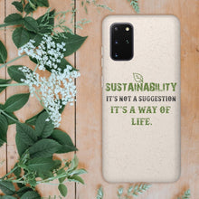 Load image into Gallery viewer, Sustainability is a Way of Life - Biodegradable Case - GMD Boutique