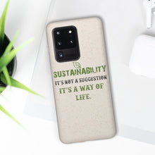 Load image into Gallery viewer, Sustainability is a Way of Life - Biodegradable Case - GMD Boutique