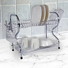 Load image into Gallery viewer, Better Chef , 16-Inch, Chrome Plated, R-Shaped, Rust-Resistant, 2-Tier Dishrack - GMD Boutique