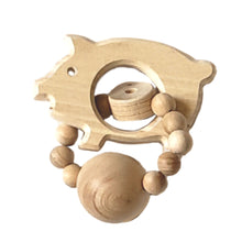 Load image into Gallery viewer, Handmade Wooden Teether - GMD Boutique