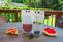 Load image into Gallery viewer, Biodegradable Disposable Drink Pouches by EcoSip - GMD Boutique