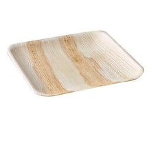 Load image into Gallery viewer, Palm Leaf Plates Square Dinner ALL SIZES Plates 4"-10" Inch (Set of 100/50/25) - GMD Boutique