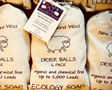 Load image into Gallery viewer, Premium New Zealand Organic Wool Jumbo Dryer Balls - GMD Boutique