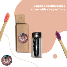 Load image into Gallery viewer, Yani Soul Bamboo Toothbrushes Eco Friendly with vegan Floss - GMD Boutique