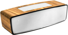 Load image into Gallery viewer, Customizable Portable Wooden Bluetooth Speaker - GMD Boutique