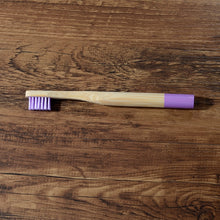 Load image into Gallery viewer, 10 Eco Friendly Bamboo Kids Toothbrushes - Soft Bristle, Cylindrical Handle - GMD Boutique