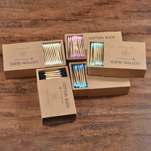 Load image into Gallery viewer, Eco-Friendly Bamboo Cotton Swabs - 200 Pieces/Box - GMD Boutique