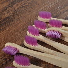 Load image into Gallery viewer, 10 Eco Friendly Bamboo Kids Toothbrushes - Soft Bristle - GMD Boutique