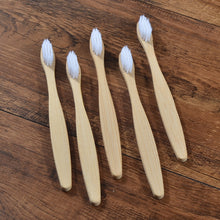 Load image into Gallery viewer, 10 Eco Friendly Bamboo Kids Toothbrushes - Soft Bristle - GMD Boutique