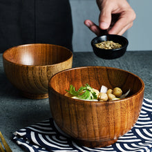 Load image into Gallery viewer, Japanese Style Wooden Bowls - GMD Boutique