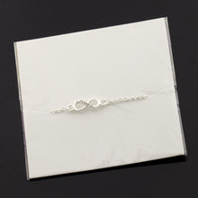 Load image into Gallery viewer, Crystal Stainless Steel Infinity Bracelet - GMD Boutique