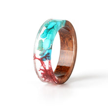 Load image into Gallery viewer, Handmade Wooden Resin Ring - GMD Boutique