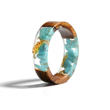 Load image into Gallery viewer, Handmade Wooden Resin Ring - GMD Boutique