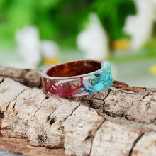 Load image into Gallery viewer, Handmade Wooden Resin Ring - GMD Boutique