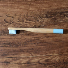 Load image into Gallery viewer, 10 Eco Friendly Bamboo Kids Toothbrushes - Soft Bristle, Cylindrical Handle - GMD Boutique