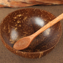 Load image into Gallery viewer, Natural Coconut Bowl & Spoon - GMD Boutique