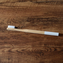Load image into Gallery viewer, 10 Eco Friendly Bamboo Adult Toothbrushes - Soft Bristle, Cylindrical Handle - GMD Boutique