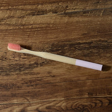 Load image into Gallery viewer, 10 Eco Friendly Bamboo Adult Toothbrushes - Soft Bristle, Cylindrical Handle - GMD Boutique