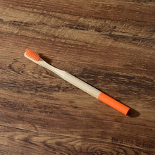Load image into Gallery viewer, 10 Eco Friendly Bamboo Adult Toothbrushes - Soft Bristle, Cylindrical Handle - GMD Boutique