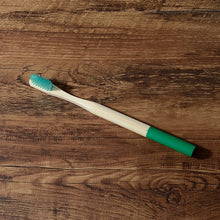 Load image into Gallery viewer, 10 Eco Friendly Bamboo Adult Toothbrushes - Soft Bristle, Cylindrical Handle - GMD Boutique