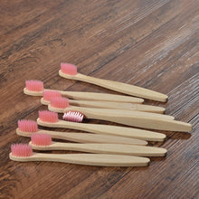 Load image into Gallery viewer, 10 Eco Friendly Bamboo Kids Toothbrushes - Soft Bristle - GMD Boutique