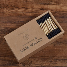 Load image into Gallery viewer, Eco-Friendly Bamboo Cotton Swabs - 200 Pieces/Box - GMD Boutique