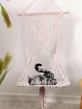 Load image into Gallery viewer, Macrame Cat Hammock - GMD Boutique
