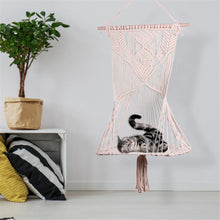 Load image into Gallery viewer, Macrame Cat Hammock - GMD Boutique