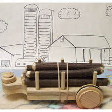 Load image into Gallery viewer, Handmade Wooden Farm Tractor - GMD Boutique