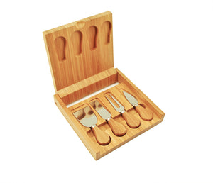 Formaggio™: Bamboo Cheese Board & Tool Set - GMD Boutique