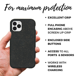 Biodegradable phone case - Black - GMD Boutique