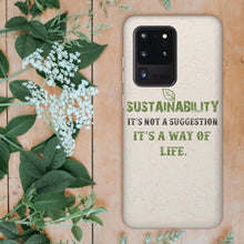 Load image into Gallery viewer, Sustainability is a Way of Life - Biodegradable Case - GMD Boutique
