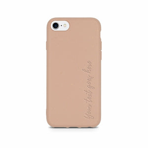 Biodegradable Personalized Phone Case - Pastel Pink - GMD Boutique