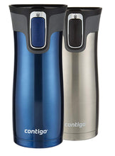 Load image into Gallery viewer, Contigo AUTOSEAL Spill-Proof Stainless Steel Vacuum Travel Mug - 2 Pack - GMD Boutique
