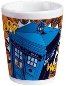 Doctor Who 4-Piece Ceramic Mini Glasses - GMD Boutique