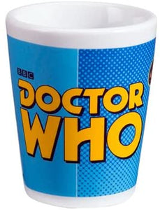 Doctor Who 4-Piece Ceramic Mini Glasses - GMD Boutique
