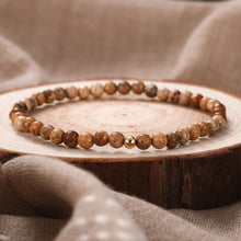 Load image into Gallery viewer, Small Natural Stone Bead Bracelet - GMD Boutique
