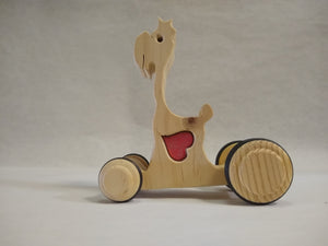 Handmade Wooden Giraffe - GMD Boutique