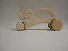 Load image into Gallery viewer, Handmade Wooden Dog Push Toy - GMD Boutique
