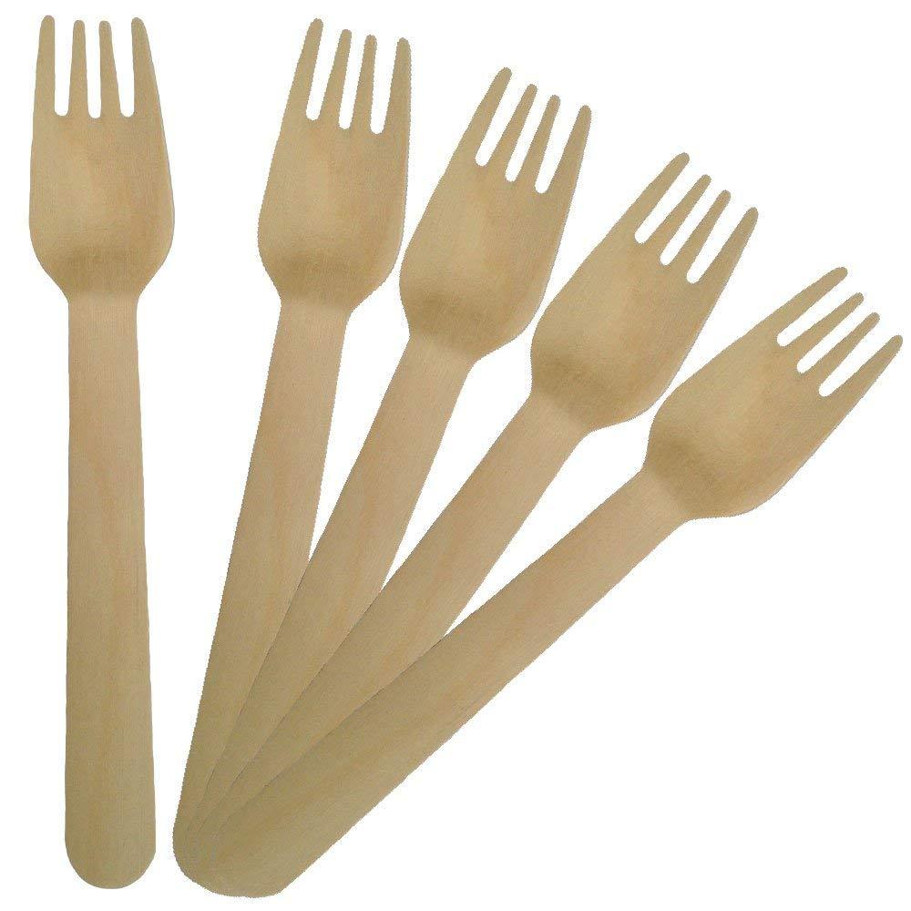 Wooden Disposable Forks - GMD Boutique