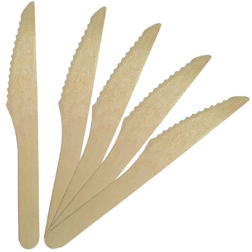 Wooden Disposable Knives - GMD Boutique